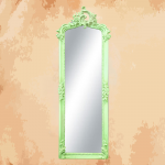 (light greens) Rectangular mirror with unique color 165 X 47