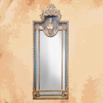 (Maria Motif mirror) Grand Casa Padrino Baroque Mirror Gold Maria Motif – Baroque Antique style furniture 210 x 110