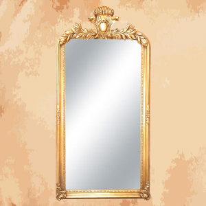 -French rustic inspired mirror with golden shimmer like a big golden tree  -Manufactured by the most skilled craftsmen in the handmade industry  -This element is inspired by French palaces and classic old French art  – This product is a special design inspired by French art and antiquity  – A cheerful and elegant mirror that gives the feeling of being in a French palace from the eighteenth century  -size 180 x 90 Natural wooden structure with the addition of all the engraving work on the wood material resin and mirror 4 mm One of the finest types of mirrors with high quality and environmentally friendly paints