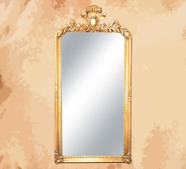 -French rustic inspired mirror with golden shimmer like a big golden tree  -Manufactured by the most skilled craftsmen in the handmade industry  -This element is inspired by French palaces and classic old French art  – This product is a special design inspired by French art and antiquity  – A cheerful and elegant mirror that gives the feeling of being in a French palace from the eighteenth century  -size 180 x 90 Natural wooden structure with the addition of all the engraving work on the wood material resin and mirror 4 mm One of the finest types of mirrors with high quality and environmentally friendly paints